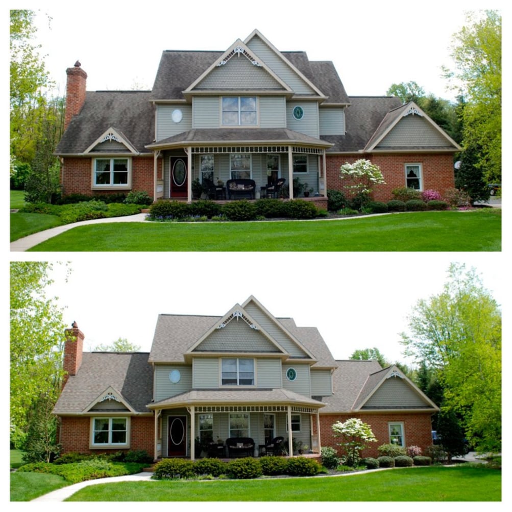 Pressure washing and soft wash roof cleaning Marion county